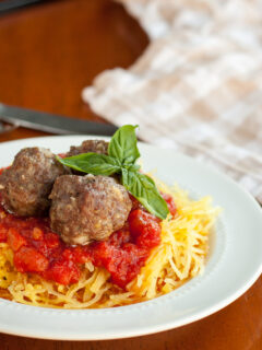 Gluten Free Baked Meatballs Photo