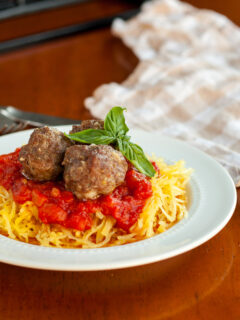 Gluten Free Baked Meatballs Picture
