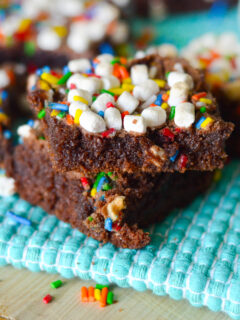 Hot Chocolate Brownies Pic
