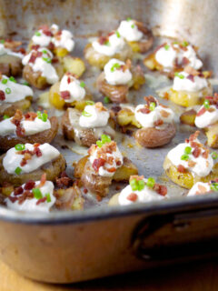 Loaded Smashed Potato Bites Picture