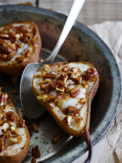 Paleo Baked Pears Pic