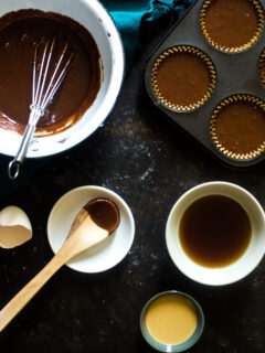 Paleo Chocolate Maple Tahini Muffins Image