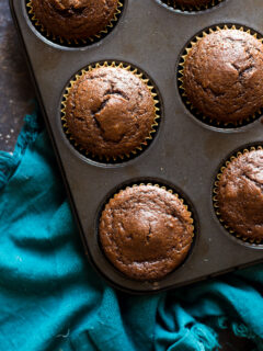 Paleo Chocolate Maple Tahini Muffins Photo