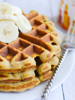 Paleo Pumpkin Waffles Photo