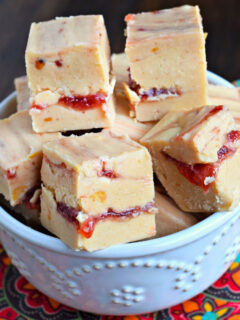 Peanut Butter & Jelly Fudge Photo