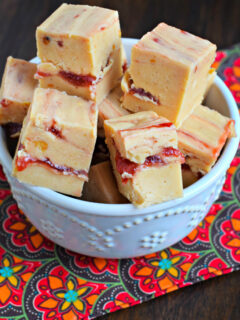 Peanut Butter & Jelly Fudge Picture