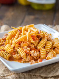 Bacon Cheeseburger Pasta Skillet Photo