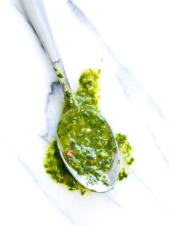 Cilantro Chimichurri Sauce Pic
