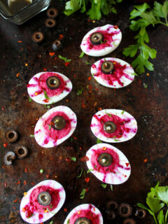 Deviled Egg Eyeballs Image