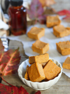 Paleo Pumpkin Pie Fudge Image