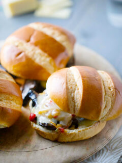Portobello Veggie Sandwich Picture