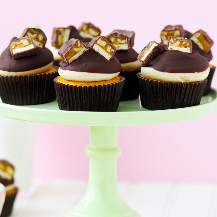 Pumpkin Snickers Cupcakes Photo
