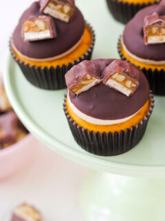 Pumpkin Snickers Cupcakes Picture