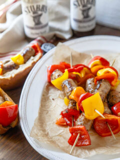 Sweet Black Pepper Bratwursts Pic