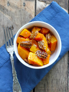 Vanilla Roasted Butternut Squash and Pecans Picture