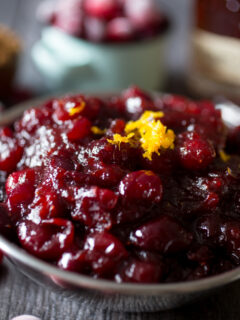 Bourbon Ginger Cranberry Sauce Picture