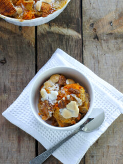 Bourbon Sweet Potato Bread Pudding Picture