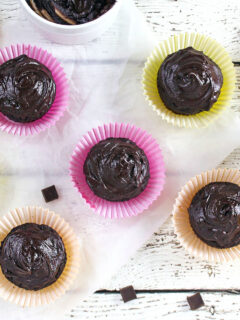 Chocolate Avocado Cupcakes Photo