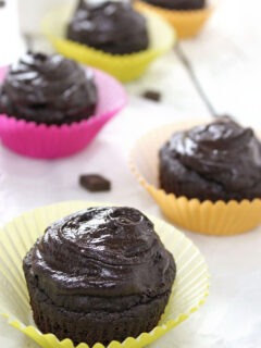 Chocolate Avocado Cupcakes Pic