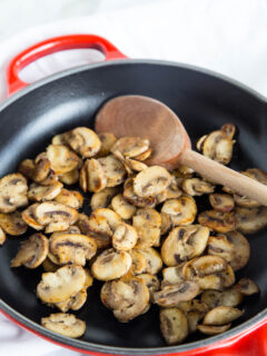 Easy Saut&eacute;ed Mushrooms Pic