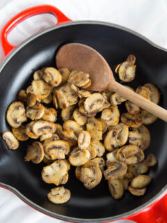 Easy Saut&eacute;ed Mushrooms Picture