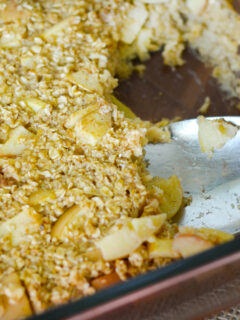 Gluten Free Baked Caramel Apple Oatmeal Picture