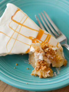 Gluten Free No Bake Caramel Apple Pie Pic