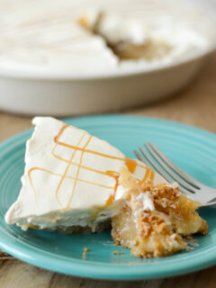 Gluten Free No Bake Caramel Apple Pie Picture