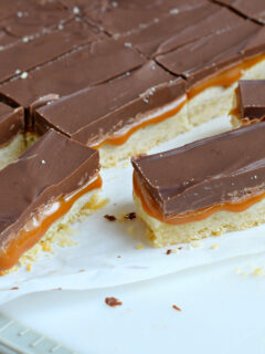 Homemade Twix Bars Photo