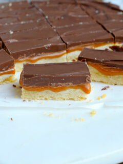 Homemade Twix Bars Picture