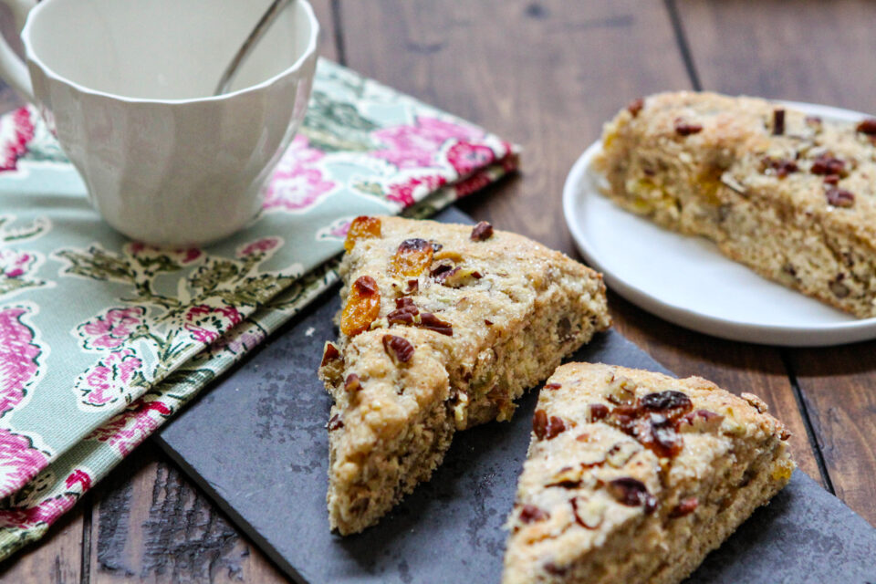 Spiced Raisin Scones