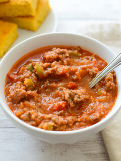 Paleo Stuffed Pepper Soup Image