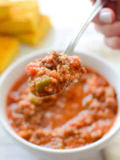 Paleo Stuffed Pepper Soup Picture