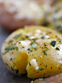 Parmesan Smashed Potatoes Pic