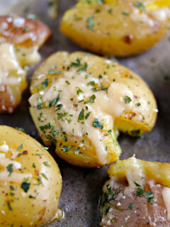 Parmesan Smashed Potatoes Picture