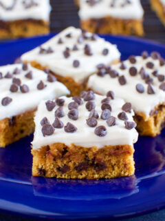 Pumpkin Bars with Cream Cheese Frosting Image