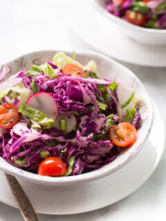 Quick Easy Red Cabbage Salad Picture