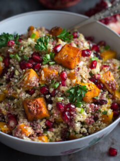 Roasted Butternut Squash Quinoa Salad Image