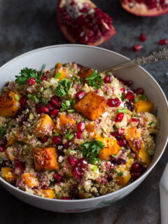 Roasted Butternut Squash Quinoa Salad Pic