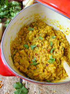 Spicy Pumpkin Lentils Image