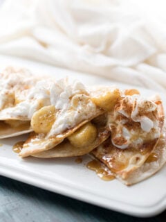 Bananas Foster Quesadilla Photo