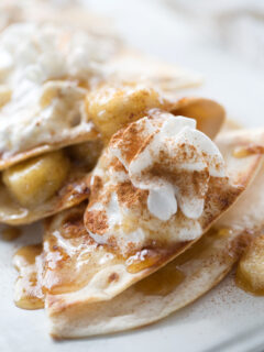 Bananas Foster Quesadilla Picture