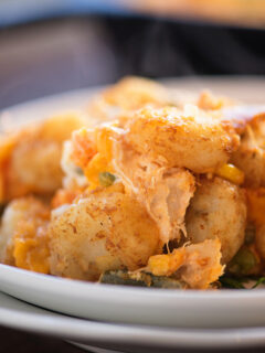 Buffalo Chicken Tater Tot Casserole Photo