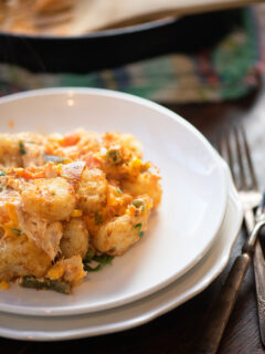 Buffalo Chicken Tater Tot Casserole Pic