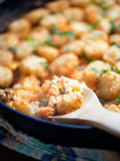 Buffalo Chicken Tater Tot Casserole Picture