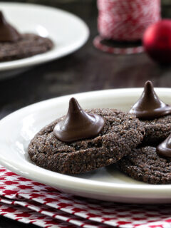 Chocolate Mint Kiss Cookies Photo