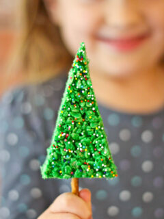 Christmas Tree Rice Krispie Treats Picture