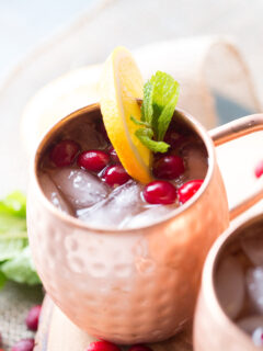 Cranberry Orange Moscow Mule Image