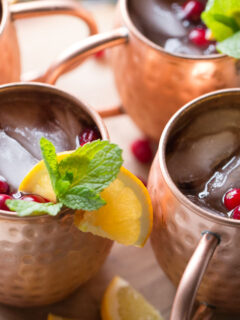 Cranberry Orange Moscow Mule Photo