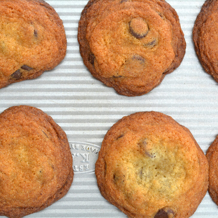 Dark Chocolate Almond Cookies Photo